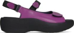 Wolky Sandalen Jewel Fuchsia Leer