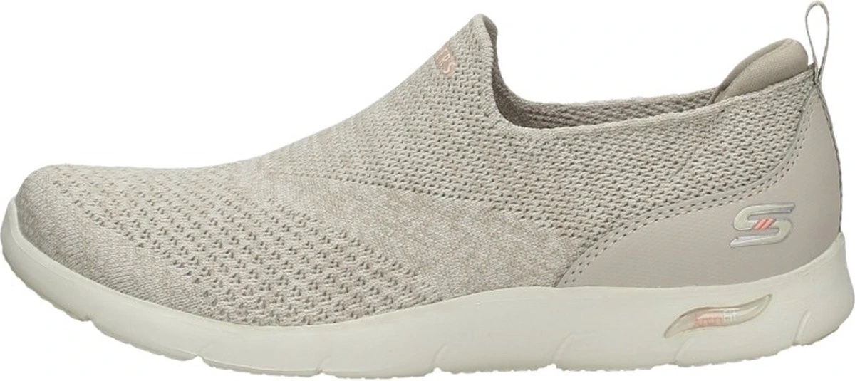 Skechers ArchFit Refine Dames Instapschoen - Beige - Maat 39 14 Skechers ArchFit Refine Dames Instapschoen - Beige - Maat 39 - Afbeelding 14