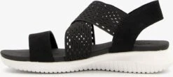 Skechers Ultra Flex Neon Star Dames Sandalen - Zwart - Maat 41 -Skechers Verkoopwinkel 1200x537 4