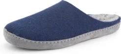 Travelin' Get-Home Dames Sloffen - Wollen Pantoffels - Instappers Met Suède Zool - Navy Blauw - Maat 38 -Skechers Verkoopwinkel 1200x541 10