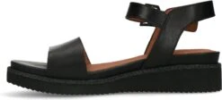 No Stress - Dames - Zwarte Leren Sandalen - Maat 39 -Skechers Verkoopwinkel 1200x545 6
