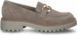 Tamaris Instappers Taupe Leer 131225 - Dames - Maat 39 -Skechers Verkoopwinkel 1200x546