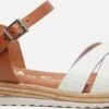 Oh My Sandals OH MY SANDALS Sandalen Wit Leer 227625 - Maat 41 -Skechers Verkoopwinkel 1200x552 2
