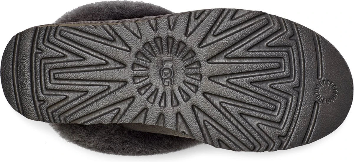 UGG W Classic Slipper II Dames Sloffen - Charcoal - Maat 40 7 UGG W Classic Slipper II Dames Sloffen - Charcoal - Maat 40 - Afbeelding 7