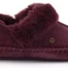 Warmbat Barrine Dames Sloffen - Port - Maat 38