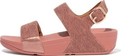 FitFlop Lulu Sandal - Geo Glitz ROZE - Maat 39