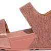 FitFlop Lulu Sandal - Geo Glitz ROZE - Maat 40