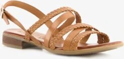 TwoDay Leren Dames Sandalen - Cognac - Maat 42 -Skechers Verkoopwinkel 1200x566 5