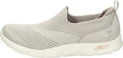 Skechers ArchFit Refine Dames Instapschoen - Beige - Maat 40 -Skechers Verkoopwinkel 1200x568 1