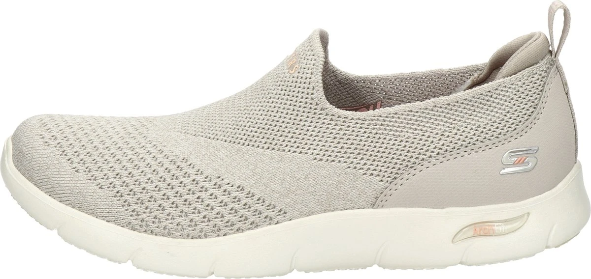 Skechers ArchFit Refine Dames Instapschoen - Beige - Maat 39 2 Skechers ArchFit Refine Dames Instapschoen - Beige - Maat 39 - Afbeelding 2