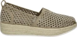Skechers BOBS Highlights 2.0 City Sparkle Espadrilles Taupe - Maat 37