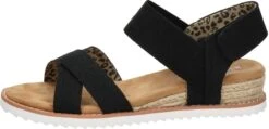 Skechers Desert Kiss Secret Picnic Dames Sandalen - Zwart - Maat 39 -Skechers Verkoopwinkel 1200x577 4