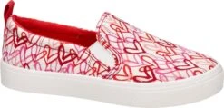 Skechers Poppy Graffiti Heart Instappers Wit - Dames - Maat 40 -Skechers Verkoopwinkel 1200x579