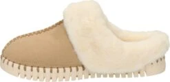 Ilse Jacobsen Pantoffels Dames Sloffen / Instappers - Suède - Harde Zool - Open Hiel - Tulip 3871 - Beige - Maat 39 -Skechers Verkoopwinkel 1200x581 8