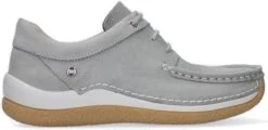 Wolky Veterschoenen Celebration Lichtgrijs Nubuck