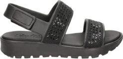 Skechers Footsteps Glam Party Dames Sandaal - Zwart - Maat 38