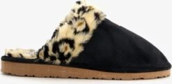 Thu!s Dames Pantoffels Met Luipaardprint - Zwart - Maat 38 - Sloffen -Skechers Verkoopwinkel 1200x584 6