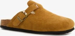 Thu!s Dames Pantoffels - Cognac - Maat 41 - Sloffen
