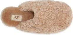 UGG W Maxi Curly Slide Dames Sloffen - Sand - Maat 36 -Skechers Verkoopwinkel 1200x585 3
