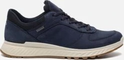 Ecco Exostride W Sneakers Blauw Leer - Dames - Maat 38 -Skechers Verkoopwinkel 1200x586 1