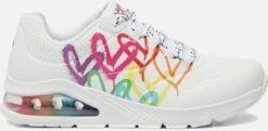Skechers Uno 2 Floating Love Sneakers Wit - Dames - Maat 41