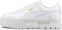 Puma Mayze Classic Wn's Lage Sneakers - Leren Sneaker - Dames - Wit - Maat 41 -Skechers Verkoopwinkel 1200x594 8