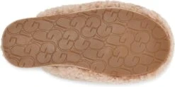 UGG W Maxi Curly Slide Dames Sloffen - Sand - Maat 36 -Skechers Verkoopwinkel 1200x597 1