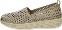 Skechers BOBS Highlights 2.0 City Sparkle Espadrilles Taupe - Maat 37 -Skechers Verkoopwinkel 1200x599 2