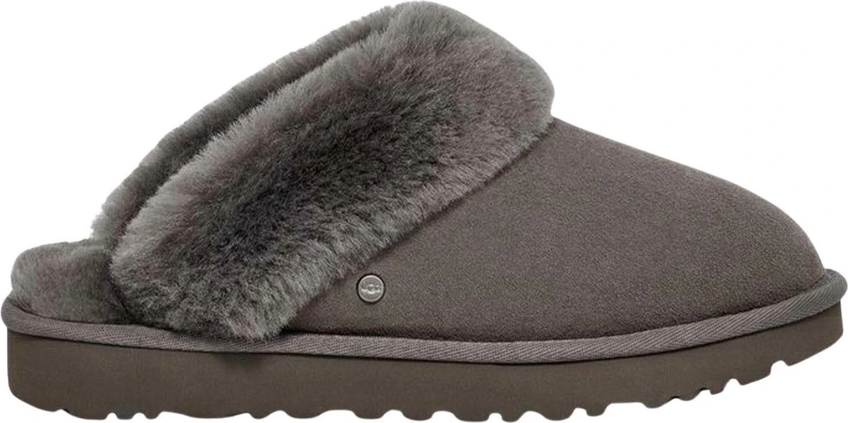 UGG W Classic Slipper II Dames Sloffen - Charcoal - Maat 40 2 UGG W Classic Slipper II Dames Sloffen - Charcoal - Maat 40 - Afbeelding 2