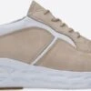 Wolky Veterschoenen Bounce Beige-wit Nubuck