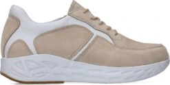 Wolky Veterschoenen Bounce Beige-wit Nubuck -Skechers Verkoopwinkel 1200x600 20