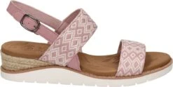 Skechers Bobs Beach Kiss Dames Sandaal - Roze - Maat 39