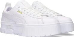 Puma Mayze Classic Wn's Lage Sneakers - Leren Sneaker - Dames - Wit - Maat 41 -Skechers Verkoopwinkel 1200x607 3