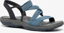 Skechers Reggae Slim Skech Appeal Dames Sandalen - Blauw - Maat 39 - Extra Comfort - Memory Foam -Skechers Verkoopwinkel 1200x610 1