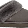UGG W Classic Slipper II Dames Sloffen - Charcoal - Maat 40 -Skechers Verkoopwinkel 1200x612 10