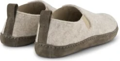 Travelin' In-Home Dames Sloffen - Wollen Pantoffels - Instappers Met Suède Zool - Zand Beige - Maat 43 -Skechers Verkoopwinkel 1200x613 3