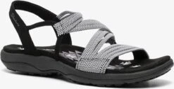 Skechers Reggae Slim Skech Appeal Dames Sandalen - Zwart - Maat 40 - Extra Comfort - Memory Foam -Skechers Verkoopwinkel 1200x616 8