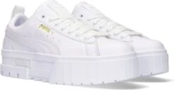 Puma Mayze Classic Wn's Lage Sneakers - Leren Sneaker - Dames - Wit - Maat 41 -Skechers Verkoopwinkel 1200x617 9