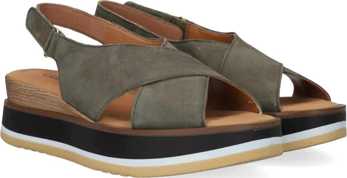 Gabor 683 Sandalen - Dames - Groen - Maat 40 12 Gabor 683 Sandalen - Dames - Groen - Maat 40 - Afbeelding 12