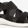 Skechers Ultra Flex Neon Star Dames Sandalen - Zwart - Maat 41 -Skechers Verkoopwinkel 1200x619 2