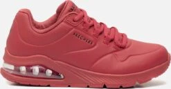 Skechers Uno 2 Air Around You Sneakers Rood - Dames - Maat 38