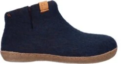 Tofvel Mula Wolvilt Sloffen Navy Blue | Blauw | Wolvilt | Maat 43 | TF100068