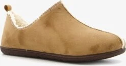 Hush Puppies Dames Pantoffels Met Teddyvoering - Bruin - Maat 38 - Sloffen - Uitneembare Zool