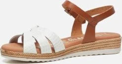 Oh My Sandals OH MY SANDALS Sandalen Wit Leer 227625 - Maat 41 -Skechers Verkoopwinkel 1200x632 2