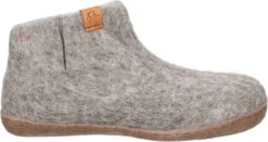 Tofvel Mula Wolvilt Sloffen Marbled Light Grey | Grijs | Wolvilt | Maat 41 | TF100042
