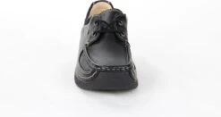 Wolky Veterschoenen Roll Shoe Zwart Leer -Skechers Verkoopwinkel 1200x637 9