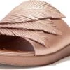 FitFlop Sola Feather Slides ROZE - Maat 37