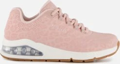 Skechers Uno 2 In Kat Neato Dames Sneakers - Lichtroze - Maat 42