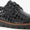 Natuform Dames Veterschoenen Met Croco Print - Zwart - Maat 41 - Uitneembare Zool -Skechers Verkoopwinkel 1200x639 6