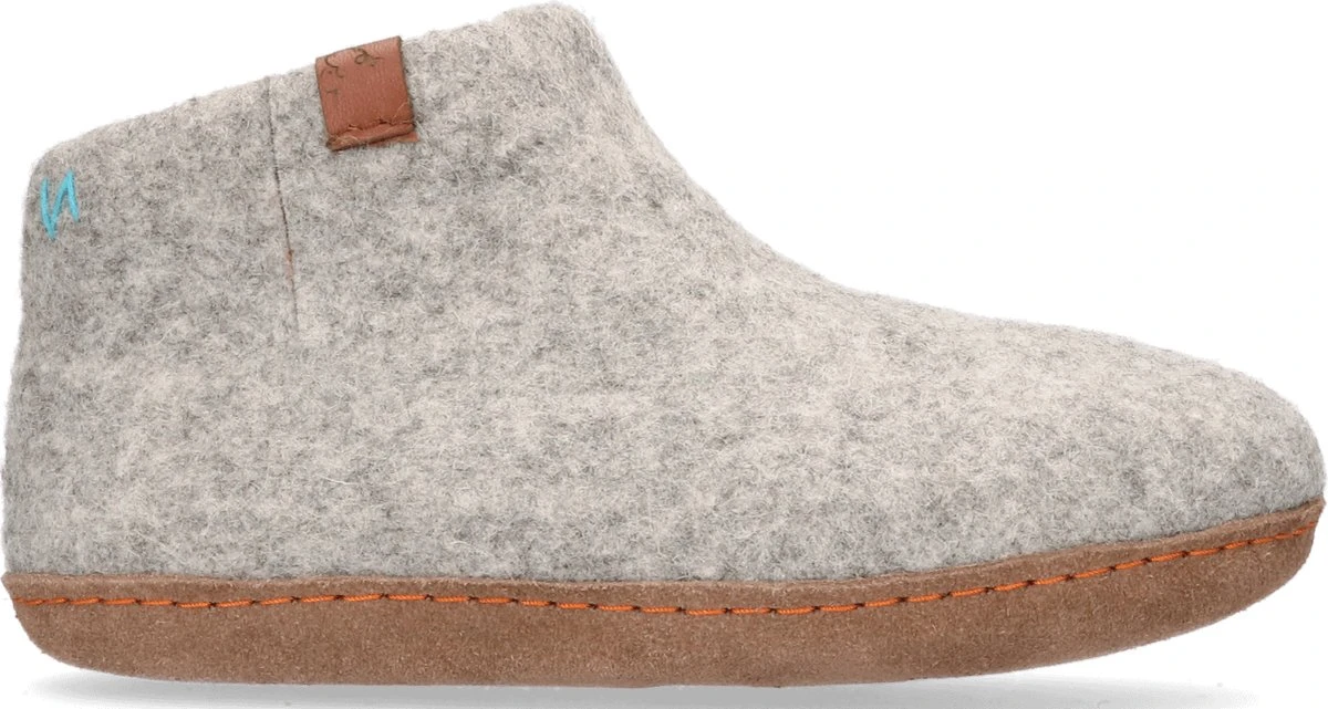 Tofvel Mula Wolvilt Sloffen Marbled Light Grey | Grijs | Wolvilt | Maat 39 | TF100042 1 Tofvel Mula Wolvilt Sloffen Marbled Light Grey | Grijs | Wolvilt | Maat 39 | TF100042